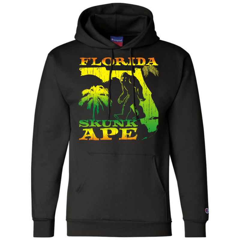 Florida Skunk Ape Boy Champion Hoodie | Artistshot