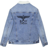 Boy-london Unisex Sherpa-lined Denim Jacket | Artistshot