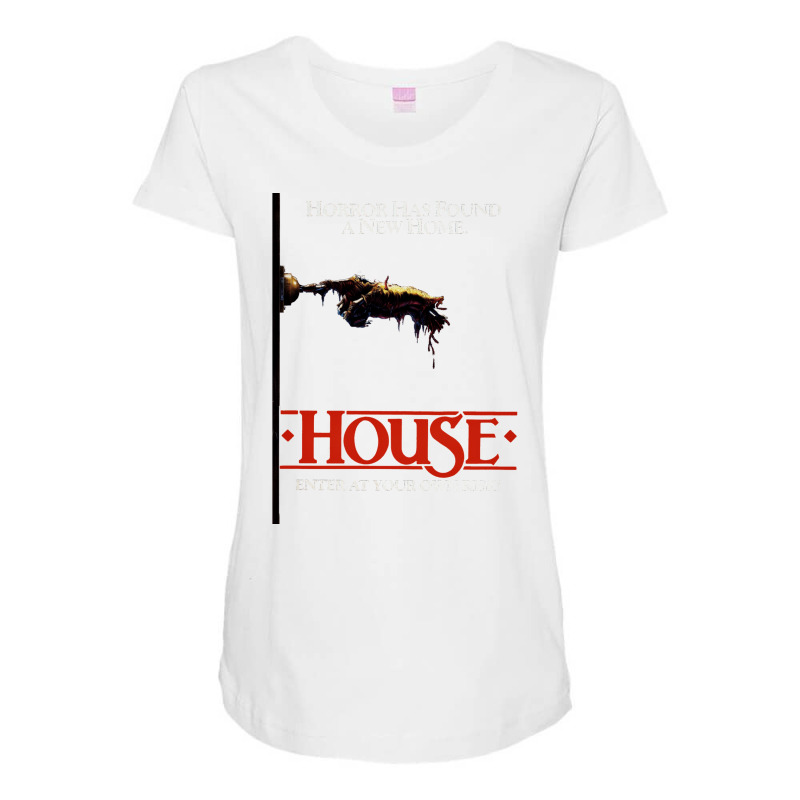 House (1986)  (1) Maternity Scoop Neck T-shirt by veirosmabukuk | Artistshot