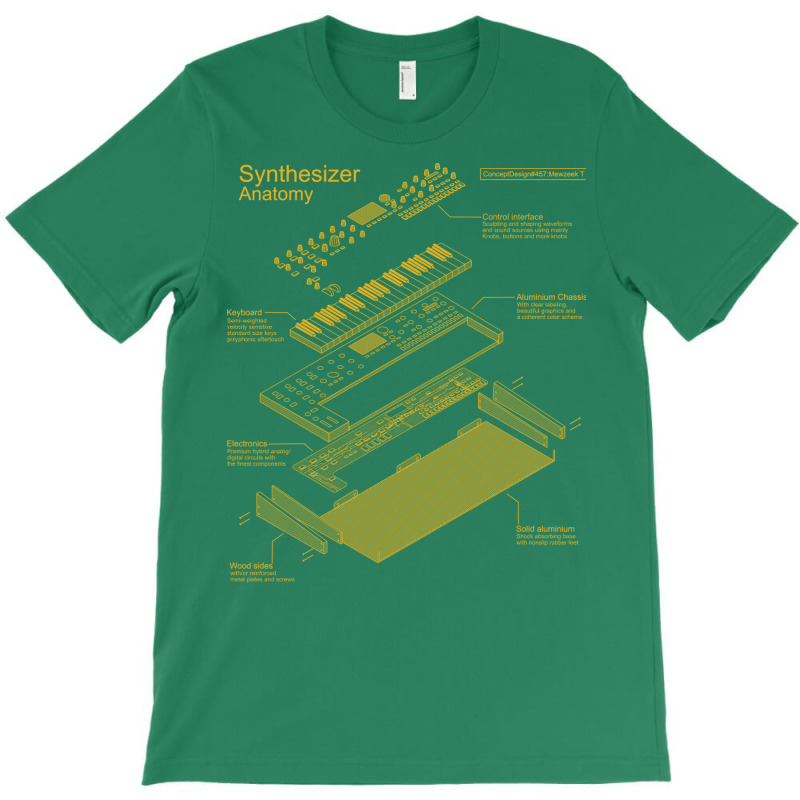 Synthesizer Anatomy Design For Synth Musician And T-shirt | Artistshot