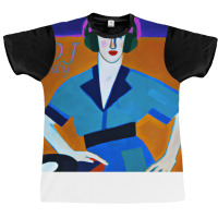 Dj Lady Aesthetic Graphic T-shirt | Artistshot