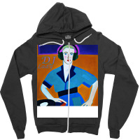 Dj Lady Aesthetic Zipper Hoodie | Artistshot