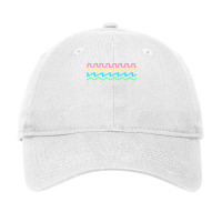 Synthesizer Waveform Humor Adjustable Cap | Artistshot