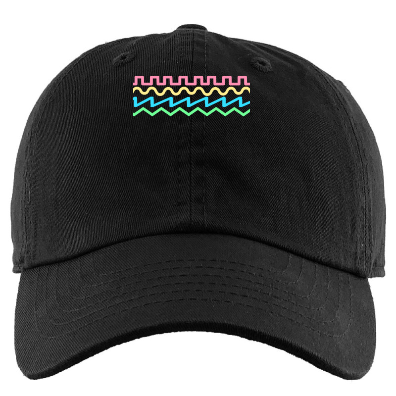 Synthesizer Waveform Humor Kids Cap | Artistshot