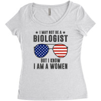 Sunglasses I May Not Be A Biologist Women's Triblend Scoop T-shirt | Artistshot