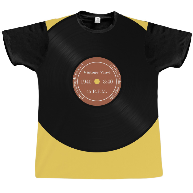 Vinyl Record 1940 Edition Graphic T-shirt | Artistshot