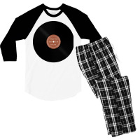 Vinyl Record 1940 Edition Men's 3/4 Sleeve Pajama Set | Artistshot