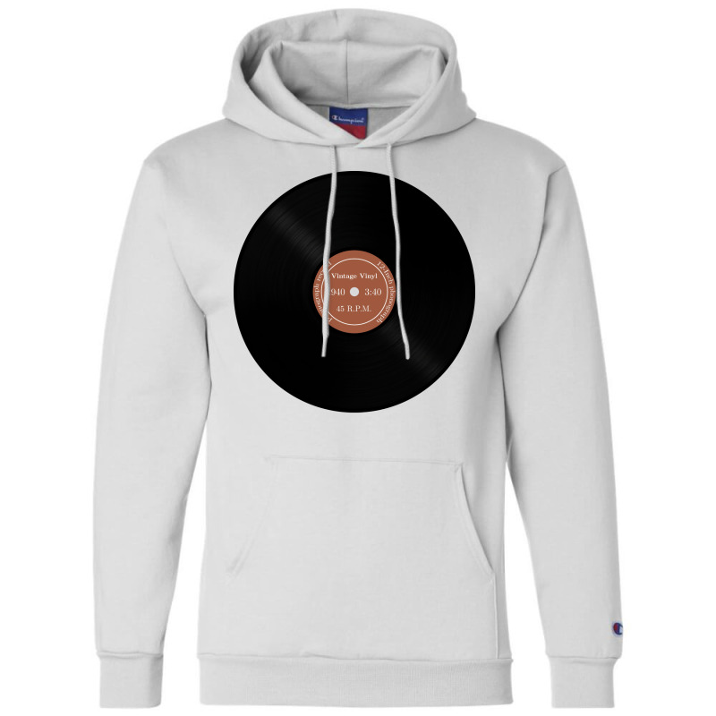 Vinyl Record 1940 Edition Champion Hoodie | Artistshot