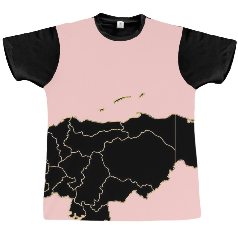 Honduras Map Graphic T-shirt | Artistshot