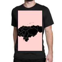 Honduras Map Classic T-shirt | Artistshot