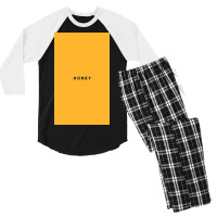 Honey Aesthetic Men's 3/4 Sleeve Pajama Set | Artistshot