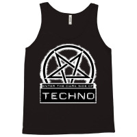 Dark Side Of Techno White Humor Tank Top | Artistshot