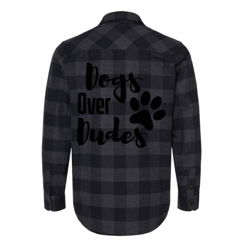 Dogs Over Dudes Funny Dog Music Flannel Shirt by koygunolesah | Artistshot