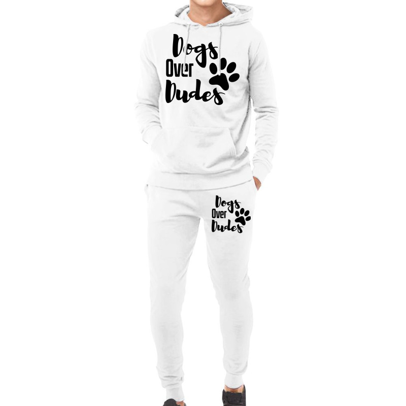 Dogs Over Dudes Funny Dog Music Hoodie & Jogger set by koygunolesah | Artistshot