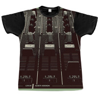 Dj Mixer Fader And Knobs Photo Graphic T-shirt | Artistshot