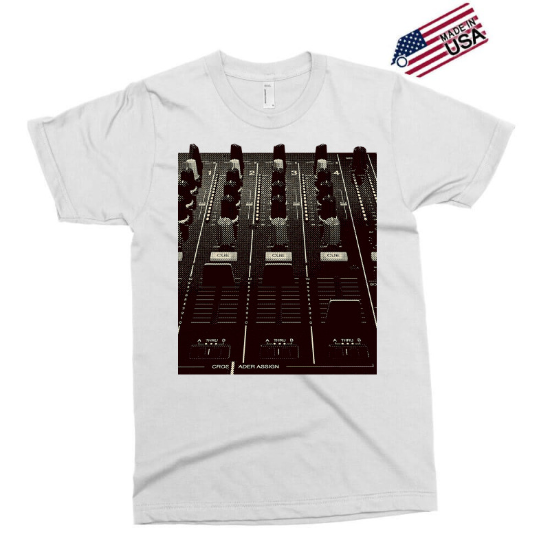 Dj Mixer Fader And Knobs Photo Exclusive T-shirt | Artistshot