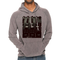 Dj Mixer Fader And Knobs Photo Vintage Hoodie | Artistshot