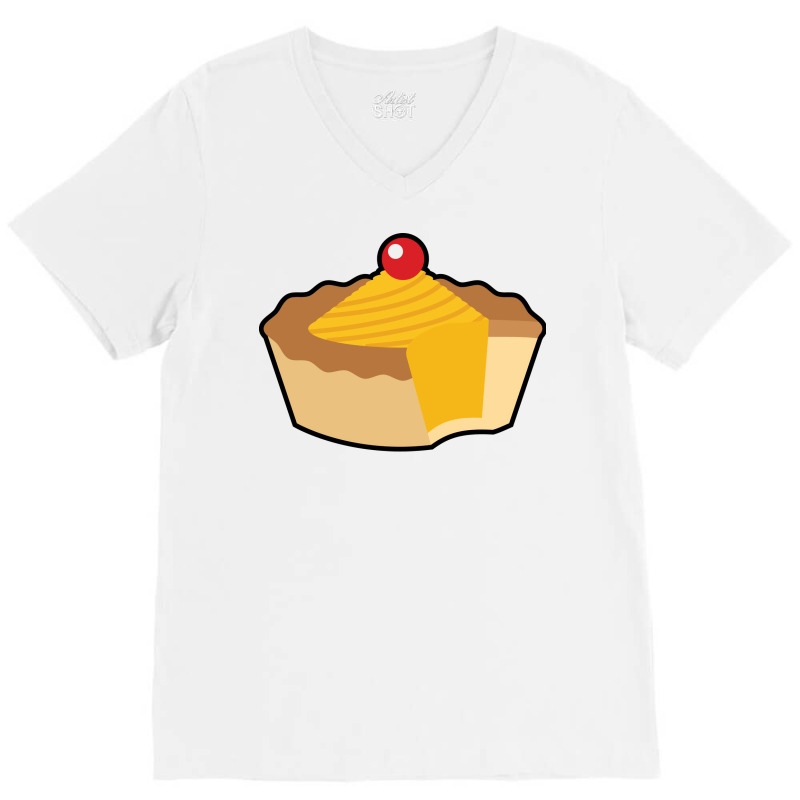 Lemon Tart Baking Bite Tumblr V-Neck Tee by valvikjbogi | Artistshot