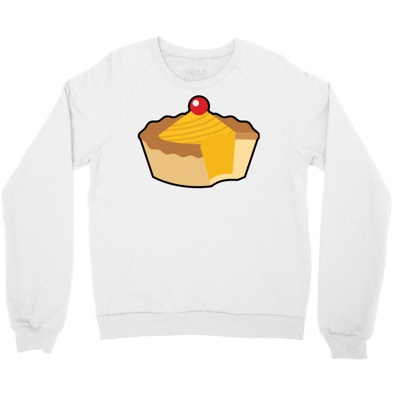 Lemon Tart Baking Bite Tumblr Crewneck Sweatshirt by valvikjbogi | Artistshot