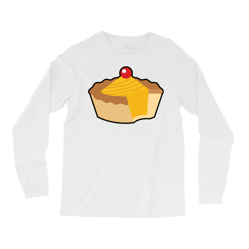 Lemon Tart Baking Bite Tumblr Long Sleeve Shirts by valvikjbogi | Artistshot