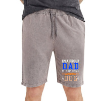 Im A Proud Dad Of A Freaking Awesome Dog Aesthetic Vintage Short | Artistshot