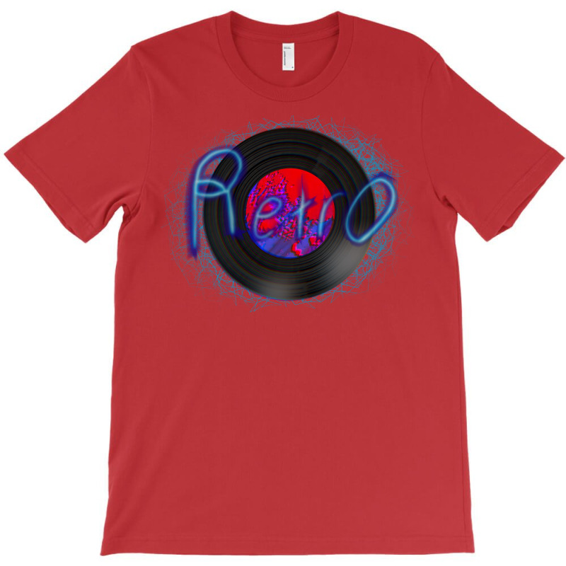 Retro Record Stars T-shirt | Artistshot