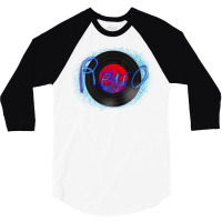 Retro Record Stars 3/4 Sleeve Shirt | Artistshot