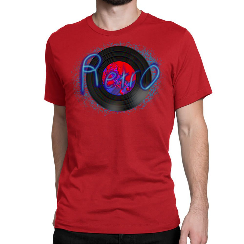 Retro Record Stars Classic T-shirt | Artistshot