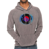 Retro Record Stars Vintage Hoodie | Artistshot