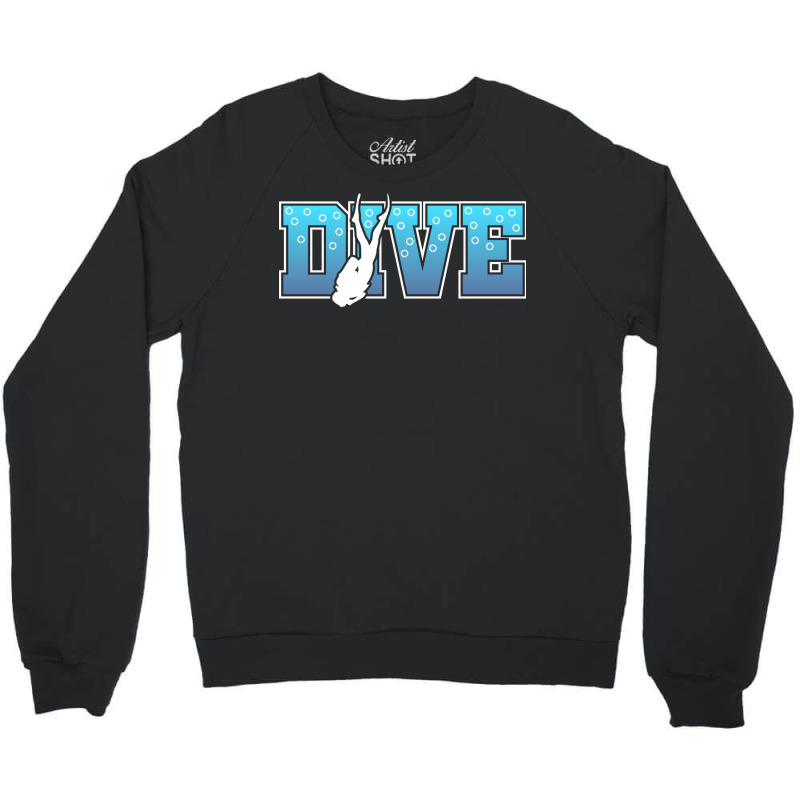 Dive Scuba Diving Diver Boy Nostalgia Crewneck Sweatshirt | Artistshot