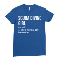 Scuba Diver Love Ladies Fitted T-shirt | Artistshot