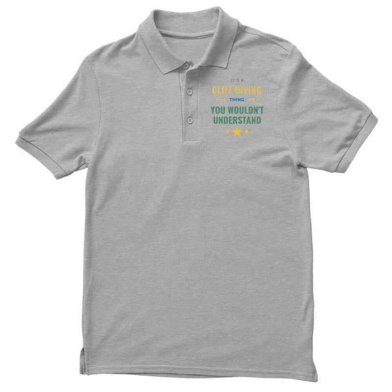 Its A Cliff Diving Thing You Wouldnt Understand Gi Men's Polo Shirt by shudoterika0 | Artistshot