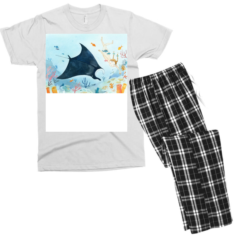 Manta Hippie Men's T-shirt Pajama Set by shudoterika0 | Artistshot