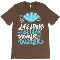 Looks Better Under Water 80s T-shirt | Artistshot