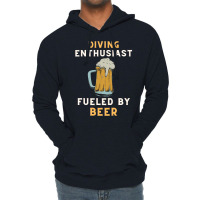 Diving Enthusiast Beer Boy Lightweight Hoodie | Artistshot