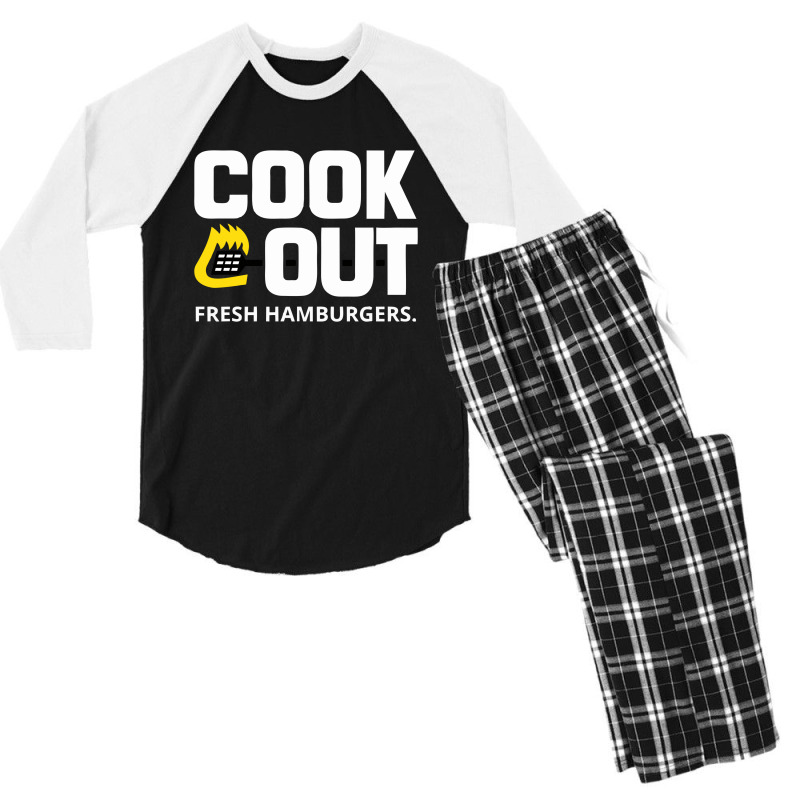 Cookout Men's 3/4 Sleeve Pajama Set | Artistshot