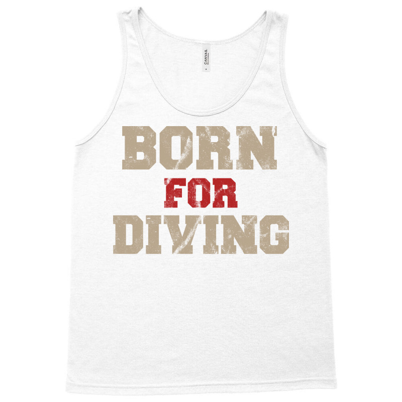 Diving Sport Retro Tank Top by hoyingskizob | Artistshot