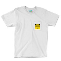 Funny Diving Warning May Spontaneously Start Talki Pocket T-shirt | Artistshot