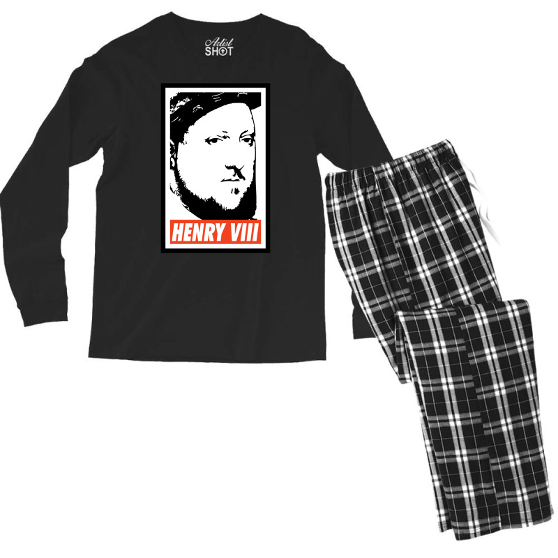 Henry 8th King Of England Men's Long Sleeve Pajama Set | Artistshot