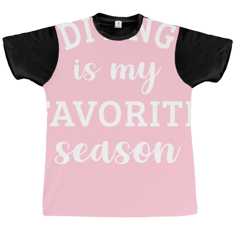 Diving Is My Favorite Season Diving Lover Gift Tra Graphic T-shirt | Artistshot