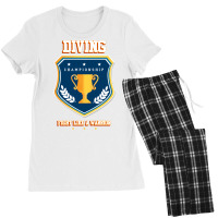 Diving Cool Stars Women's Pajamas Set | Artistshot