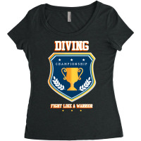 Diving Cool Stars Women's Triblend Scoop T-shirt | Artistshot