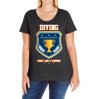 Diving Cool Stars Ladies Curvy T-shirt | Artistshot