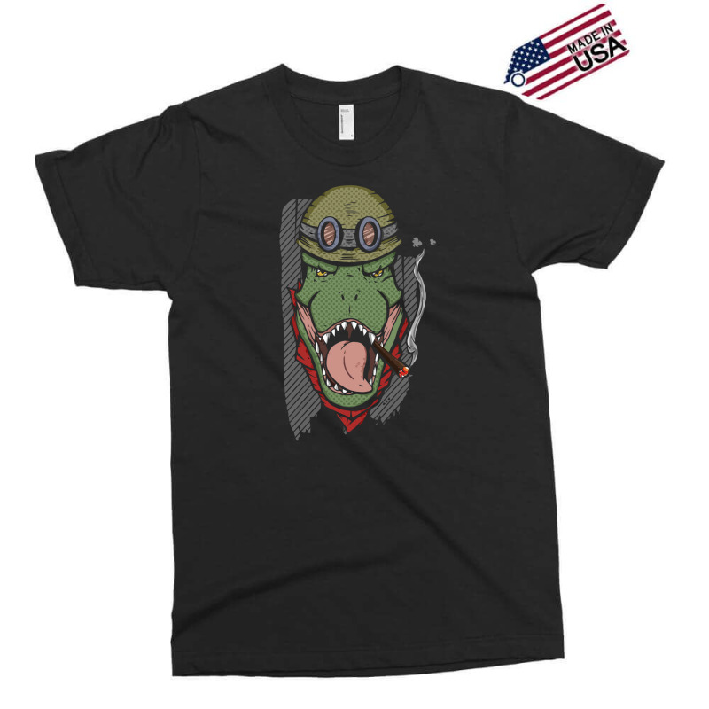 Dinosaur Soldier Exclusive T-shirt | Artistshot