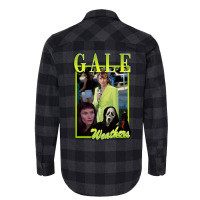 Gale Weathers Scream (lime Green) Tribute Flannel Shirt | Artistshot