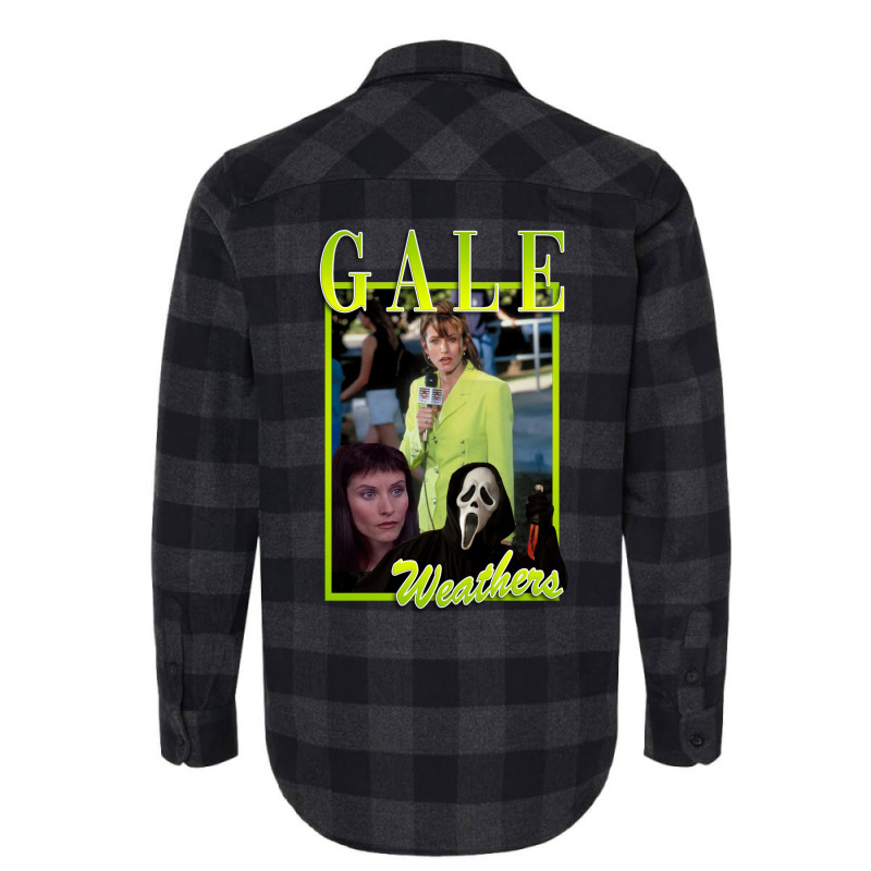 Gale Weathers Scream (lime Green) Tribute Flannel Shirt by aguadoseagerk | Artistshot