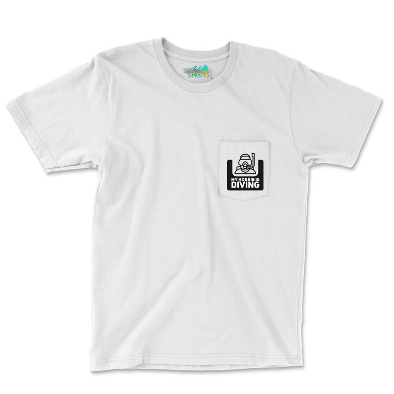 My Hobbie Is Diving Funny Pocket T-shirt | Artistshot