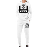 My Hobbie Is Diving Funny Hoodie & Jogger Set | Artistshot