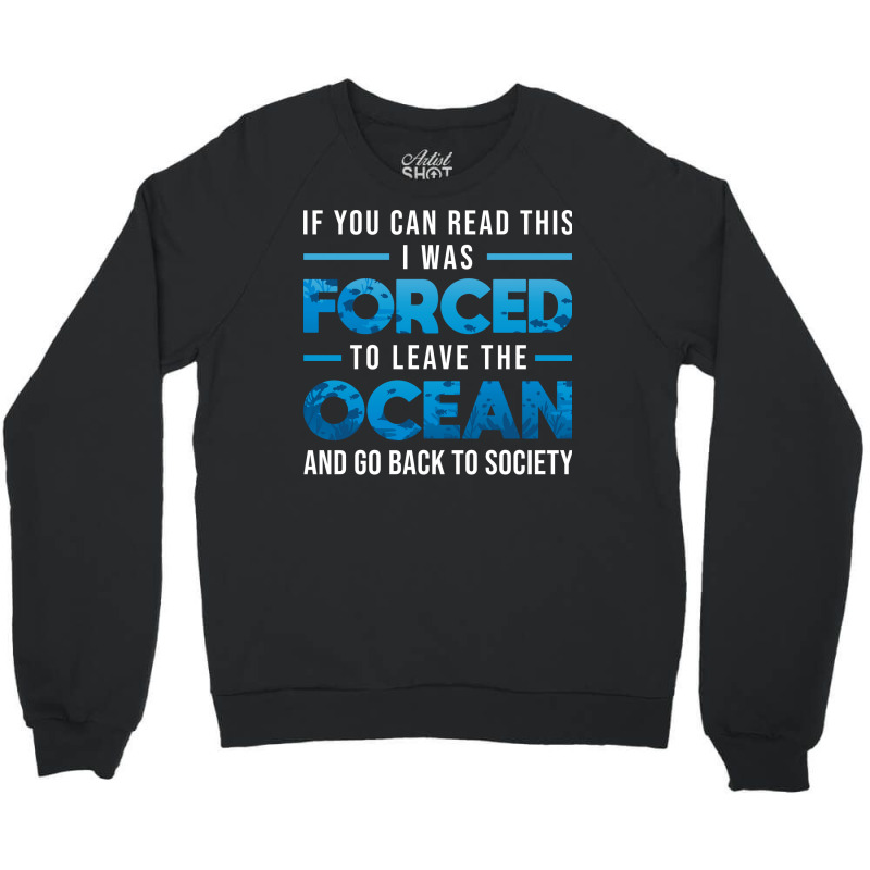 If You Can Read This Scuba Diving Diver Stars Crewneck Sweatshirt | Artistshot