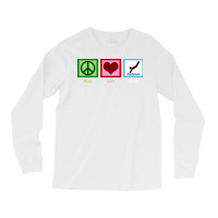 Peace Love Diving Funny Long Sleeve Shirts | Artistshot